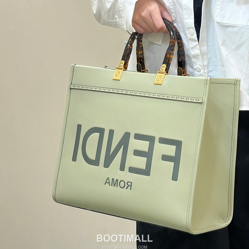 Fendi Sunshine Shopper Calfskin Tote Bag 펜디 선샤인 쇼퍼 송아지가죽 토트백 36cm