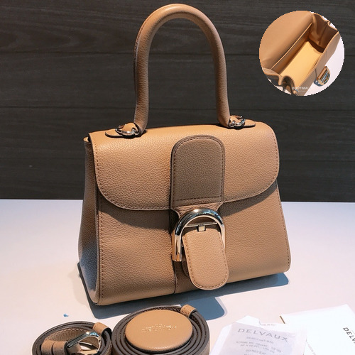 Delvaux Brillant Togo Leather 델보 브리앙 토고 레더 토트 숄더백 20cm