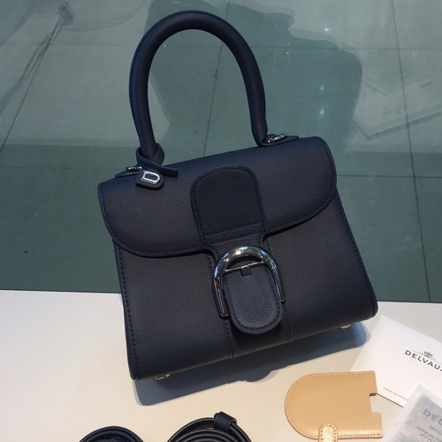 Delvaux Brillant Togo Leather 델보 브리앙 토고 레더 토트 숄더백 20cm