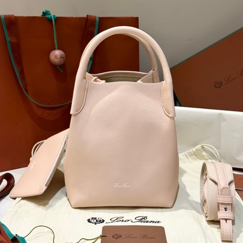 Loro Piana Bale Bag Medium Calfskin 로로피아나 베일 카프스킨 버킷백 21cm