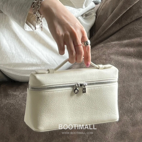 Loro Piana Extra Pocket L19 Calfskin Bag 로로피아나 엑스트라 포켓 L19 카프스킨 탑핸들 크로스백 19cm