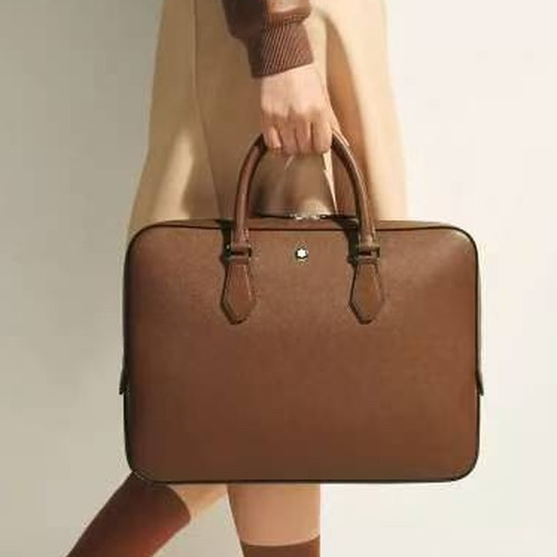 Montblanc B220334 Calfskin Brown Briefcase 몽블랑 B220334 카프스킨 브라운 브리프케이스