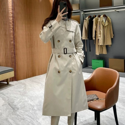 Burberry Fitzrovia Gabardine Long Trench Coat 버버리 피츠로비아 개버딘 롱 트렌치 코트