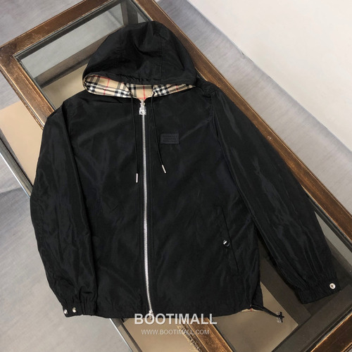 Burberry Reversible Check Windbreaker Jacket 버버리 리버서블 체크 바람막이 재킷