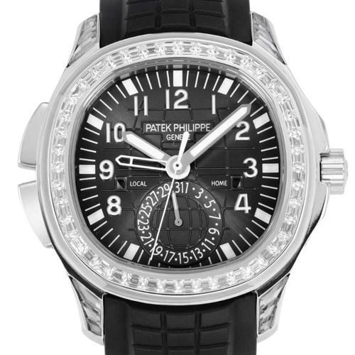 Patek Philippe Aquanaut Travel Time 5164 Diamond Bezel 파텍필립 아쿠아넛 트래블 타임 5164 다이아 베젤 40.8mm