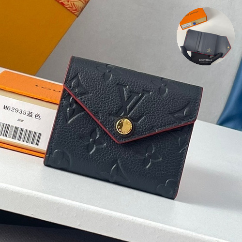 Louis Vuitton Zoe Monogram Empreinte Wallet 루이비통 조에 모노그램 앙프렝뜨 반지갑 M62935 9.5cm