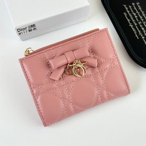 Dior Lambskin Compact Multi Wallet 디올 램스킨 컴팩트 멀티 반지갑 M117 11.5cm