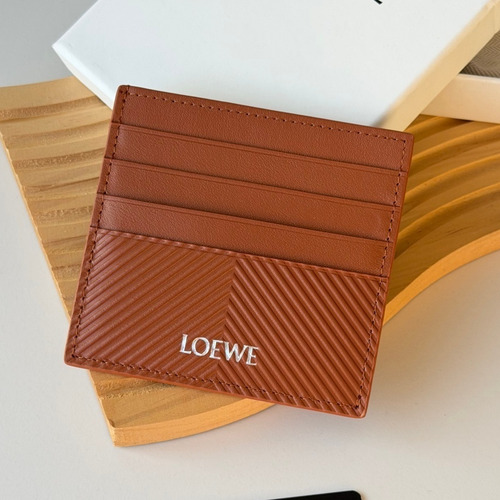 Loewe Card Holder Pebbled Calfskin Wallet 로에베 카드 홀더 페블드 카프스킨 카드지갑 L1149 10cm