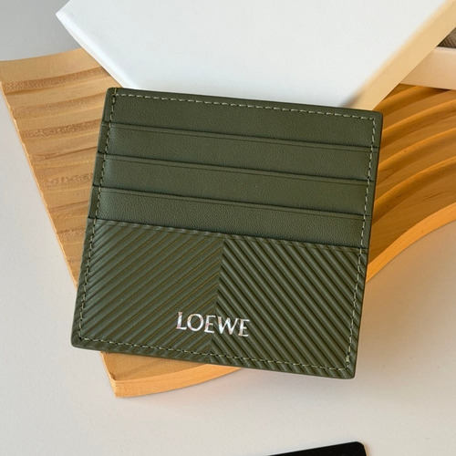 Loewe Card Holder Pebbled Calfskin Wallet 로에베 카드 홀더 페블드 카프스킨 카드지갑 L1149 10cm