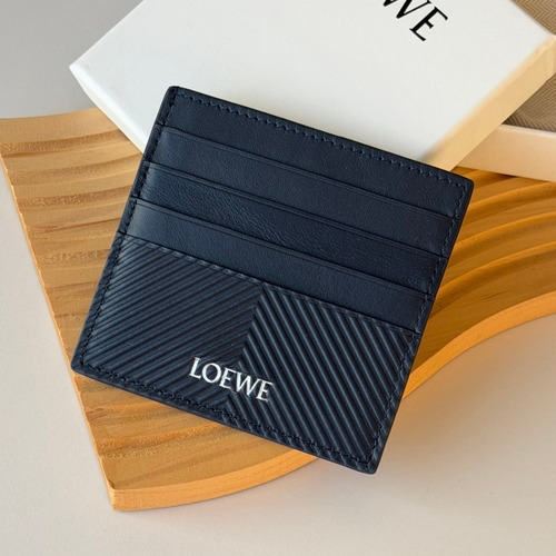 Loewe Card Holder Pebbled Calfskin Wallet 로에베 카드 홀더 페블드 카프스킨 카드지갑 L1149 10cm