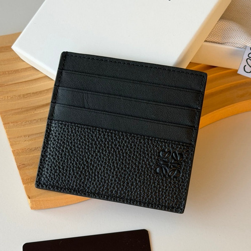 Loewe Card Holder Pebbled Calfskin Wallet 로에베 카드 홀더 페블드 카프스킨 카드지갑 L1150 10cm