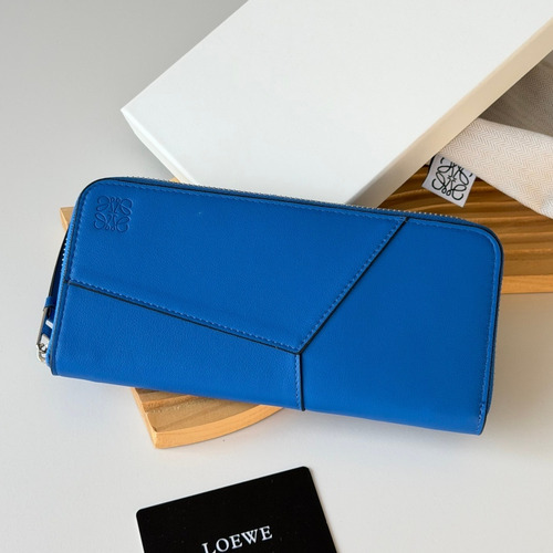 Loewe Puzzle Zip Long Wallet Calfskin 로에베 퍼즐 지퍼 장지갑 카프스킨 L1130 19cm