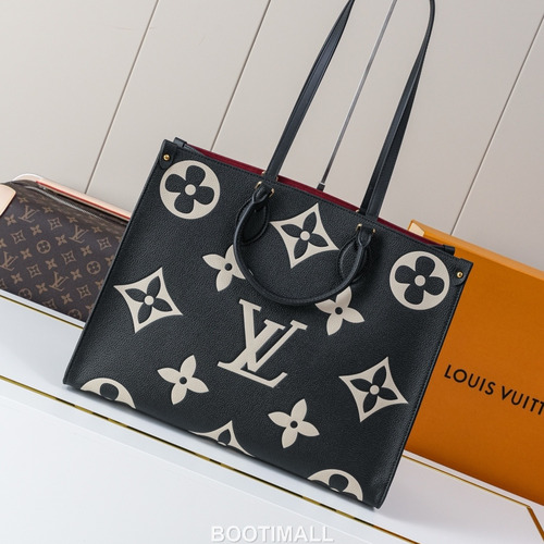 Louis Vuitton OnTheGo Monogram Empreinte Tote Bag 루이비통 온더고 모노그램 앙프렝뜨 토트백 M45945 41cm