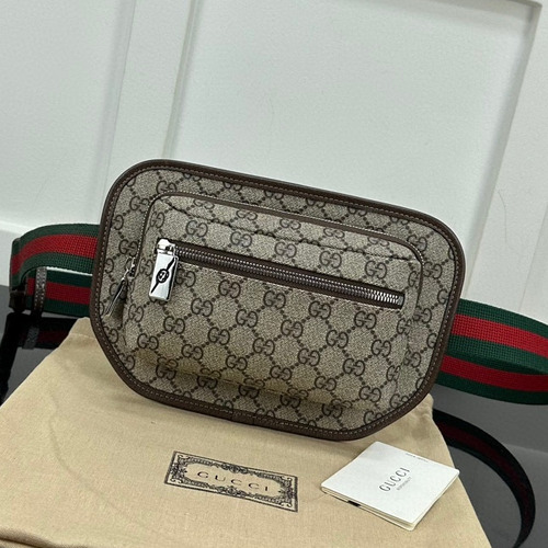 Gucci GG Canvas Vertical Crossbody Bag 구찌 GG 캔버스 버티컬 크로스백 760217 27cm