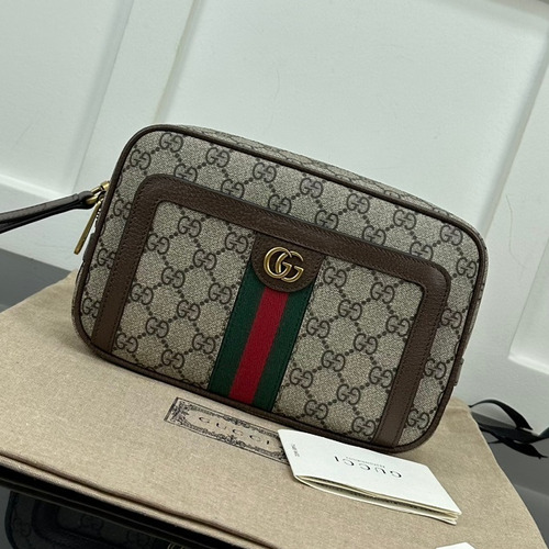 Gucci GG Canvas Shoulder Bag 구찌 GG 캔버스 숄더백 760245 23.5cm