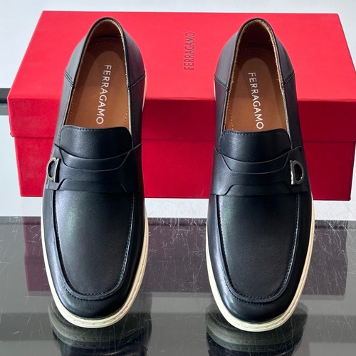 Salvatore Ferragamo Gancini Leather Driver Loafers 살바토레 페라가모 간치니 레더 드라이빙 로퍼