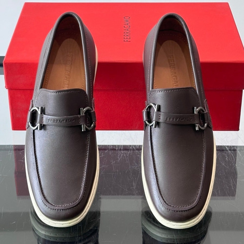 Salvatore Ferragamo Parigi Leather Driver Loafers 살바토레 페라가모 파리지 레더 드라이빙 로퍼