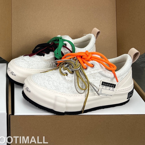 xVESSEL G.O.P Low Deconstructed Suede Sneakers 엑스베슬 G.O.P 로우 디컨스트럭티드 스웨이드 스니커즈