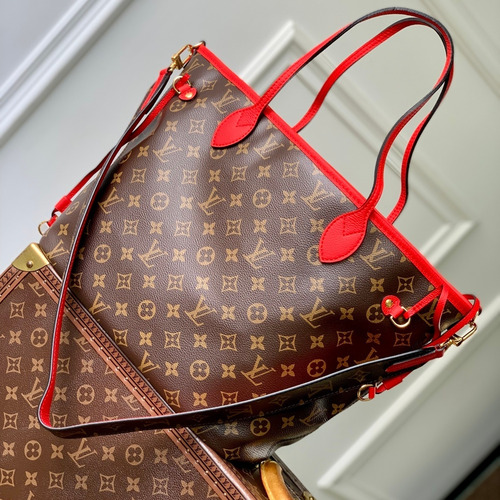 Louis Vuitton Neverfull Bandoulière Inside Out M12708 Monogram Canvas Shoulder Bag 루이비통 네버풀 반둘리에 인사이드 아웃 모노그램 캔버스 숄더백 31cm