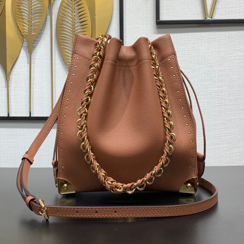 Louis Vuitton Noé Trunk M29131 Calfskin Leather Bucket Bag 루이비통 노에 트렁크 카프스킨 레더 버킷백 23cm