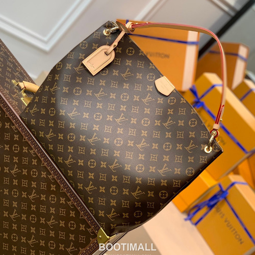 Louis Vuitton Neverfull GM M43704 Monogram Canvas Shoulder Bag 루이비통 네버풀 GM 모노그램 캔버스 숄더백 41cm