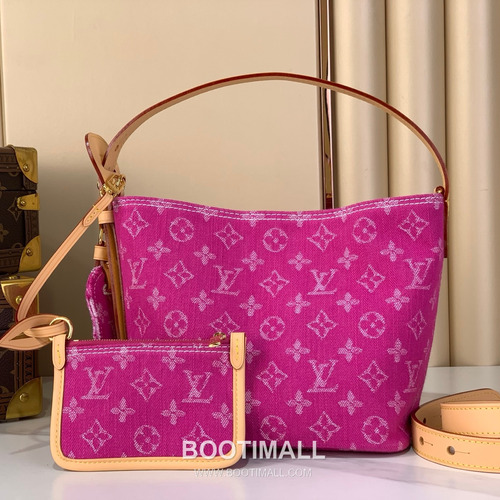 Louis Vuitton All In BB M27626 Monogram Denim Canvas Bucket Bag 루이비통 올 인 BB 모노그램 데님 캔버스 버킷백 16cm