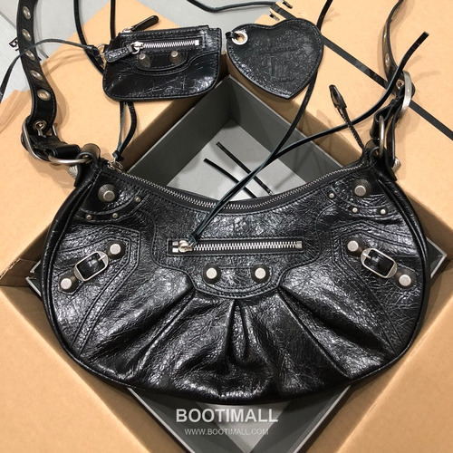 Balenciaga Le Cagole Large Hobo Bag Leather Shoulder & Crossbody Bag 발렌시아가 르 카골 라지 호보백 레더 숄더 크로스백 33cm