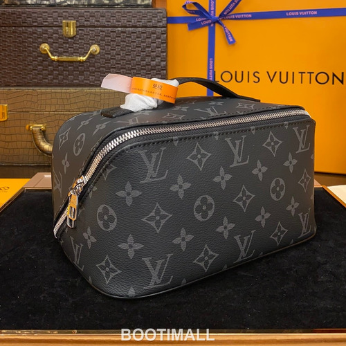 Louis Vuitton Toiletry Bag 2 Compartments M11750 Monogram Coated Canvas Pouch 루이비통 토일레트리 백 2 컴파트먼트 모노그램 코팅 캔버스 파우치 24cm