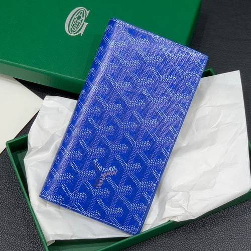 Goyard Saint Roch Goyardine Canvas Long Wallet 8512 고야드 생로슈 고야딘 캔버스 장지갑 19cm