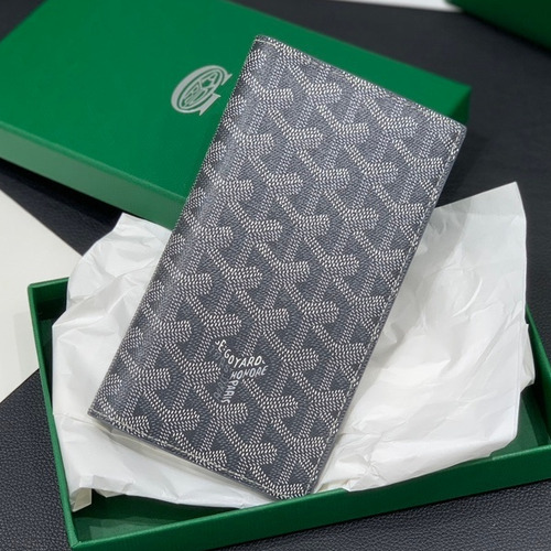 Goyard Saint Roch Goyardine Canvas Long Wallet 8512 고야드 생로슈 고야딘 캔버스 장지갑 19cm
