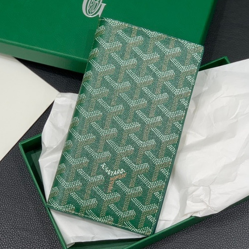 Goyard Saint Roch Goyardine Canvas Long Wallet 8512 고야드 생로슈 고야딘 캔버스 장지갑 19cm