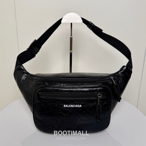 Balenciaga Explorer Cracked Lambskin Belt Bag B0049 발렌시아가 익스플로러 크랙 램스킨 벨트백 25cm