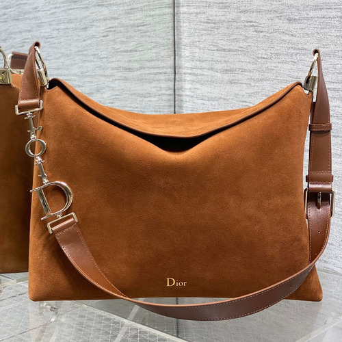 Dior Christian Dior Suede Leather Hobo Shoulder Bag 디올 크리스찬 디올 스웨이드 레더 호보 숄더 크로스백 39cm