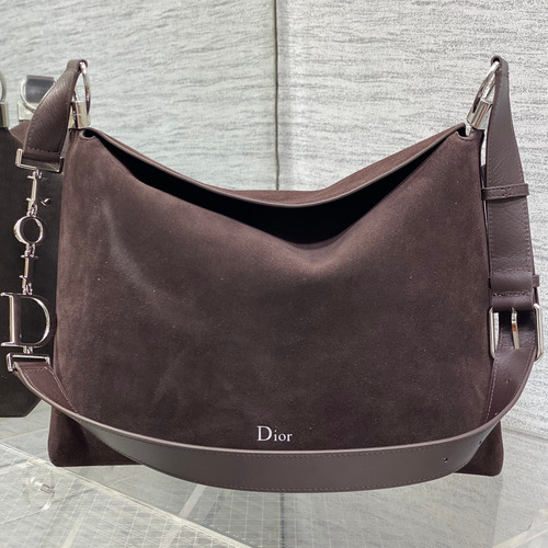 Dior Christian Dior Suede Leather Hobo Shoulder Bag 디올 크리스찬 디올 스웨이드 레더 호보 숄더 크로스백 33cm