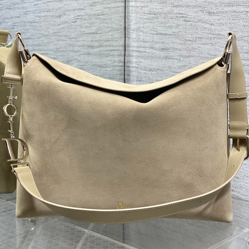 Dior Christian Dior Suede Leather Hobo Shoulder Bag 디올 크리스찬 디올 스웨이드 레더 호보 숄더 크로스백 39cm