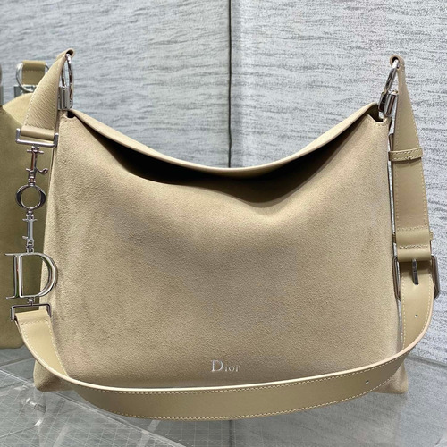 Dior Christian Dior Suede Leather Hobo Shoulder Bag 디올 크리스찬 디올 스웨이드 레더 호보 숄더 크로스백 33cm
