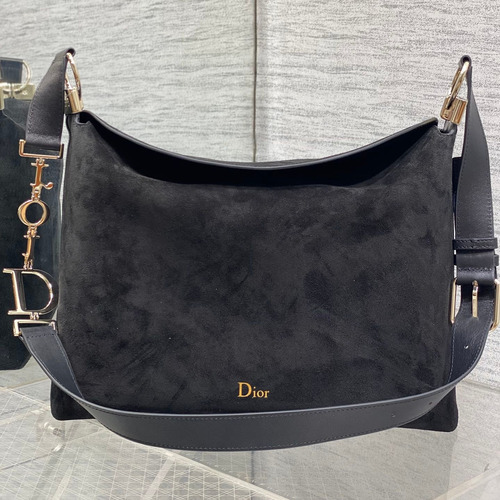 Dior Christian Dior Suede Leather Hobo Shoulder Bag 디올 크리스찬 디올 스웨이드 레더 호보 숄더 크로스백 33cm