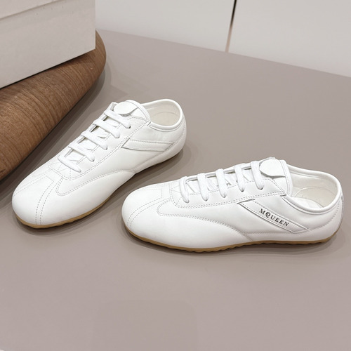 Alexander McQueen Boxe Leather Suede Nylon Chunky Sole Sneakers 알렉산더 맥퀸 박스 레더 스웨이드 나일론 청키솔 스니커즈