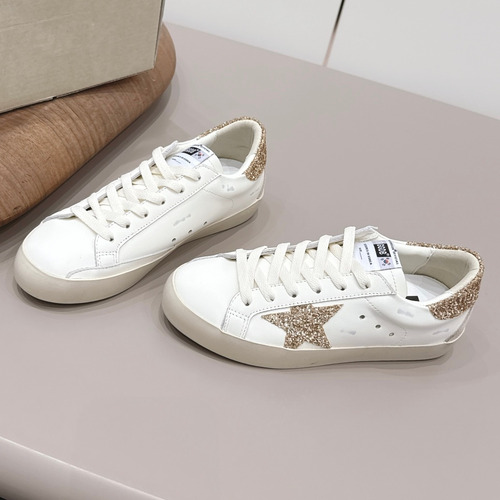 Golden Goose Space Star Leather Distressed Chunky Sneakers 골든구스 스페이스 스타 레더 디스트레스드 청키 스니커즈