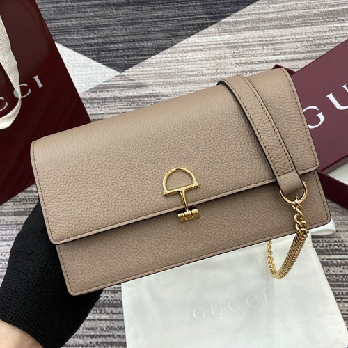 Gucci Softbit Horsebit Leather Shoulder Bag 837373 구찌 소프트빗 마마장식 레더 숄더백 20cm