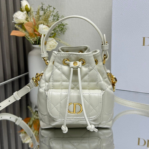 Dior Caro Cannage Lambskin Mini Bucket Bag 5250 디올 카로 까나쥬 램스킨 미니 버킷백 14cm
