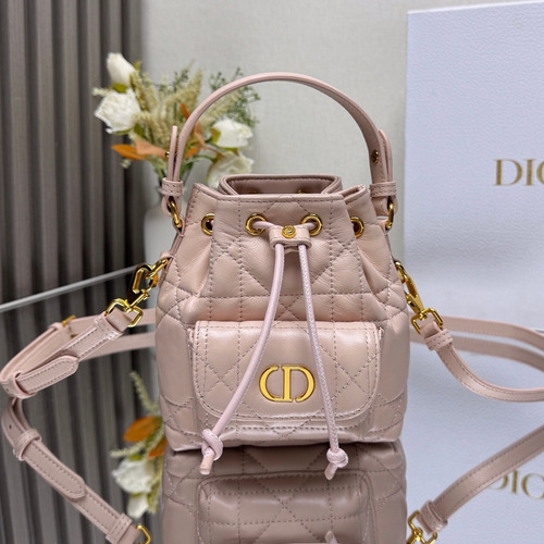 Dior Caro Cannage Lambskin Mini Bucket Bag 5250 디올 카로 까나쥬 램스킨 미니 버킷백 14cm