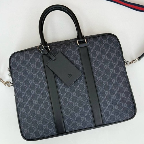 Gucci GG Supreme Briefcase Shoulder Bag 구찌 GG 수프림 브리프케이스 792077 36cm