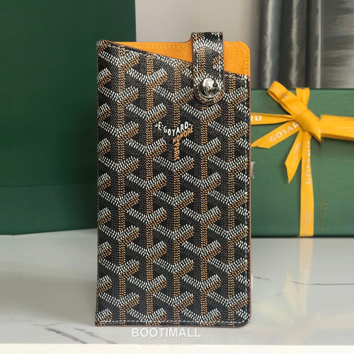 Goyard Montmartre GM Goyardine Canvas Crossbody Pouch 고야드 몽마르트르 GM 고야딘 캔버스 크로스바디 파우치 10cm