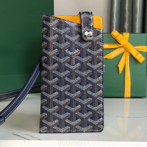 Goyard Montmartre GM Goyardine Canvas Crossbody Pouch 고야드 몽마르트르 GM 고야딘 캔버스 크로스바디 파우치 10cm