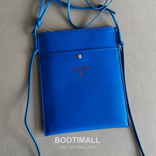 Celine Sharp Pouch Lambskin Crossbody Phone Bag 10P812 셀린느 샤프 파우치 램스킨 크로스바디 폰백 24cm