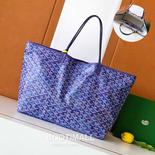 Goyard Saint Louis GM Limited Edition Multicolor Goyardine Canvas Tote Bag G8001 고야드 생루이 GM 리미티드 멀티컬러 고야딘 캔버스 토트백 40cm