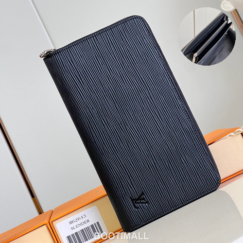 Louis Vuitton Monogram Canvas Long Wallet with Zip Pocket Card Slot Detail 루이비통 모노그램 캔버스 지퍼 장지갑 M62643 21cm