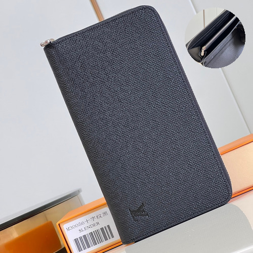 Louis Vuitton Monogram Canvas Long Wallet with Zip Pocket Card Slot Detail 루이비통 모노그램 캔버스 지퍼 장지갑 M30056 21cm