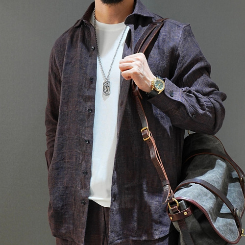 Zegna 2026 SS Linen Drawstring Relaxed Fit Pants 제냐 2026 SS 린넨 드로스트링 루즈핏 팬츠